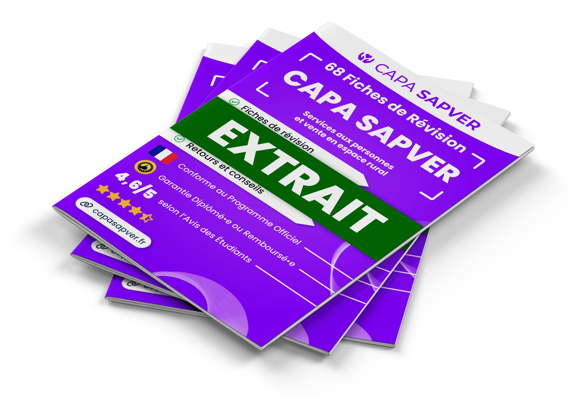 Extrait Fiches Révision gratuites CAPA SAPVER